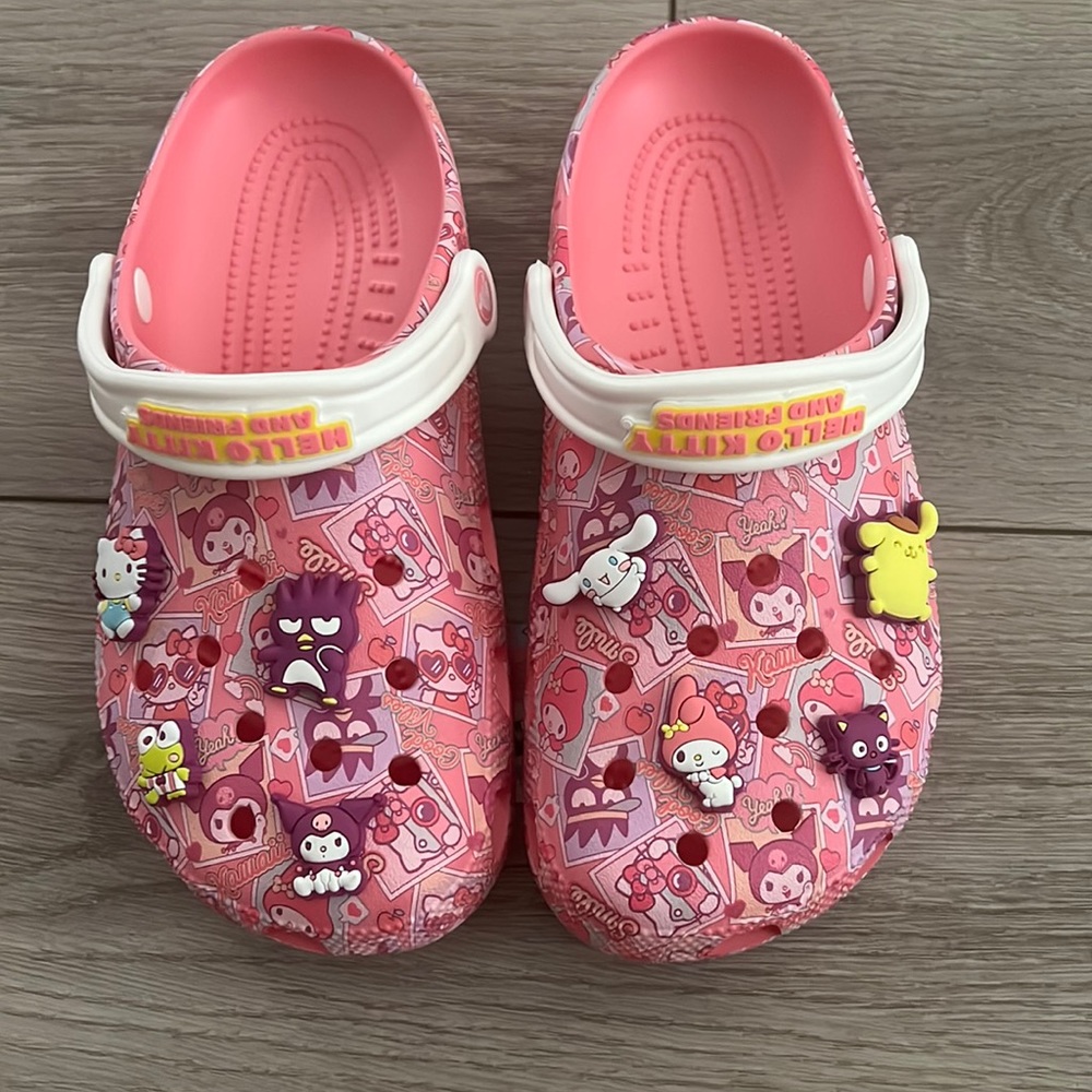 NWT Hello Kitty Crocs